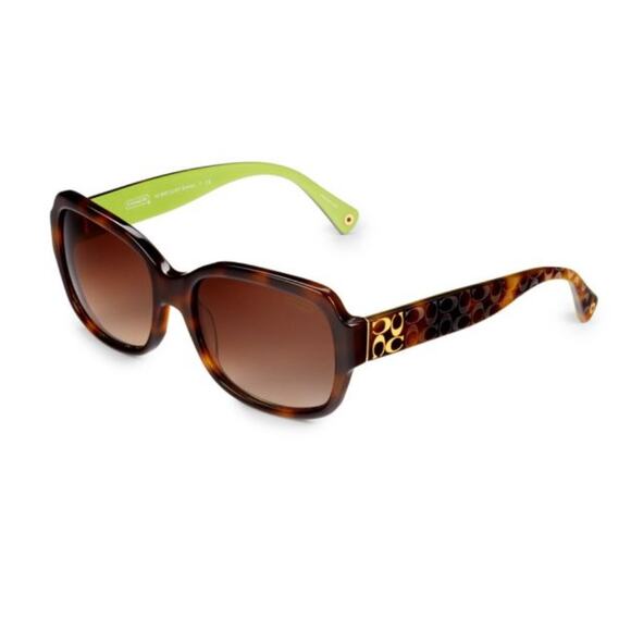 Coach HC8001 Emma 5052/13 Tortoise Sunglasses 57-17-135 Rx Ready Oversized - Picture 1 of 16